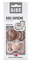 BIBS Supreme Gr. 2 (2 Stk.) Blush / Woodchuck Silikon