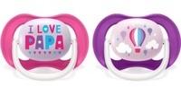 Philips Avent AVENT SCF080/04-COMFORT SOOTHER ORD. 6-18 m Girl DECOR.