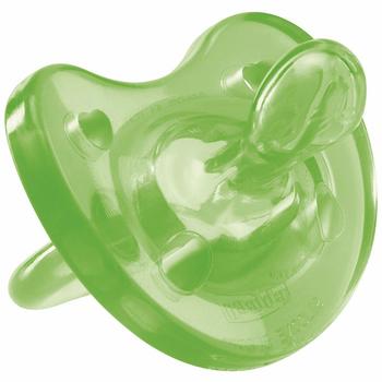 Chicco Pacifier Physio 0-6m Silicon Green