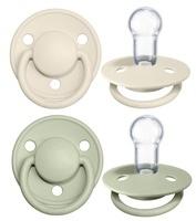 Bibs Schnuller De Lux IvorySage 0-36 Monate, Stk.