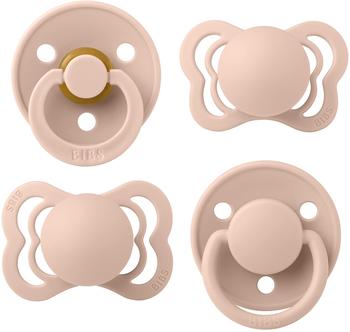 BIBS Try-it Gr. 1 (4 Stk.) Kollektion Blush