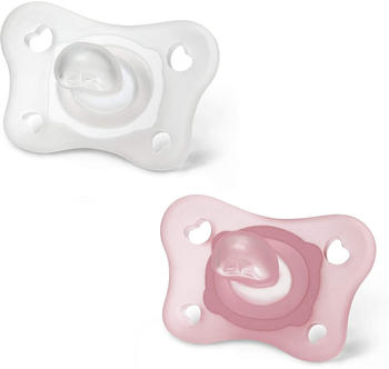 Chicco Baby Dummy PhysioForma 0-2m Silicone 2pcs. Girl