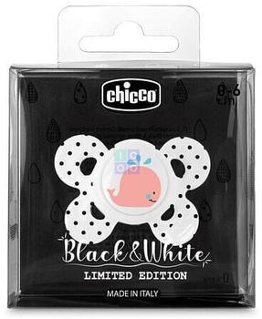 Chicco Comfort PhysioForma Black & White Limites Edition 0-6m