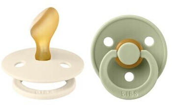BIBS Colour Gr. 2 (2 Stk.) Sage & Ivory