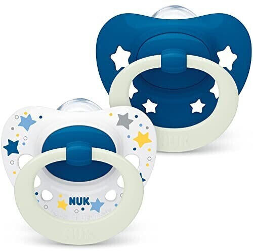 NUK Signature mit blaue Sterne 2Stück