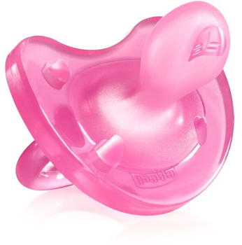 Chicco Soother PhysioSoft 12+ silicon Pink