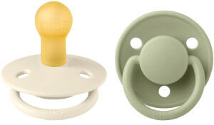 BIBS De Lux Gr.2 (2 Stk.) Ivory / Sage