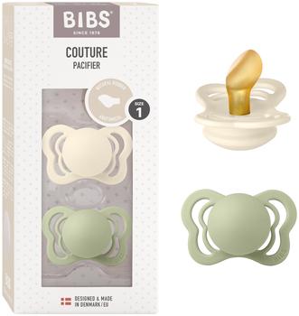 BIBS Couture Glow Gr. 1 (2 Stk.) Ivory / Sage