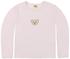 Steiff Langarmshirt Miniringel rosa/weiß