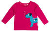 Salt and Pepper Langarmshirt Happy uni Hund magenta (85211221-853)