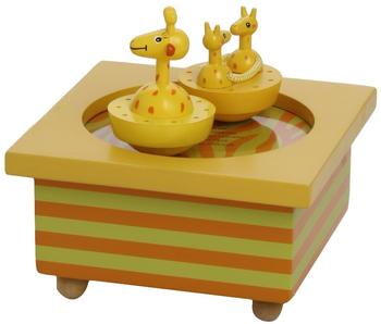 Trousselier Spieluhr Holz Giraffen
