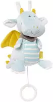 Fehn 065015, Fehn Spieluhr Drache Little Castle 17cm hellblau