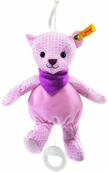 Steiff Zirkus-Teddybär Spieluhr rosa
