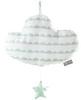 Roba Spieluhr Happy Cloud | grün | Oberstoff: 65% Polyester und 35% Baumwolle,