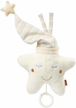 Fehn 154566 Spieluhr Stern – Aufzieh-Spieluhr mit herausnehmbarem Spielwerk zum Aufhängen an Bett, Kinderwagen oder Babyschale, für Babys und Kleinkinder ab 0+ Monaten