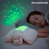 InnovaGoods LED Plüschtier Projektionslampe Schaf,