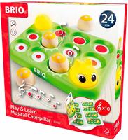 Brio 63018900, Brio Musical Caterpillar (D&auml;nisch, Deutsch, Englisch, Finnisch,