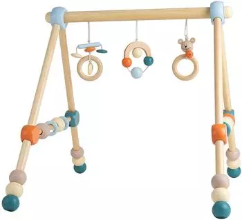 Bieco Baby-Gym Holz blue