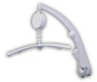 Niermann Standby Mobilehalter zum Klemmen, mit Spieluhr, wei&szlig;,