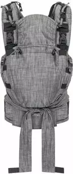 Hoppediz Babytrage Nabaca Basic Set denim schwarz