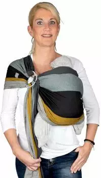 Hoppediz Ring-Sling Tragetuch Gent