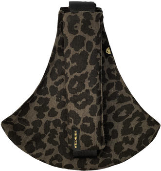Wildride Kindertrage Print leopard grau