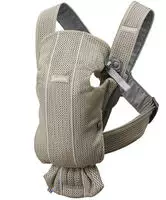 BabyBj&ouml;rn 021002, Babybj&ouml;rn Babytrage Mini 3D Mesh natur