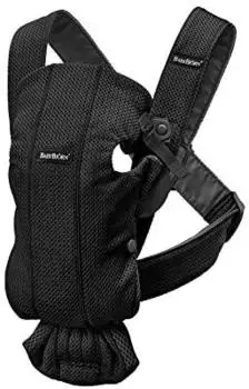 Babybjörn Mini 3D-Netzstoff Schwarz