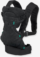 Infantino Flip 4-in-1 Trage mit waschbarem Laetzchen Black Denim (24442942)...