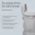 ergobaby Omni Deluxe Mesh pearl grey