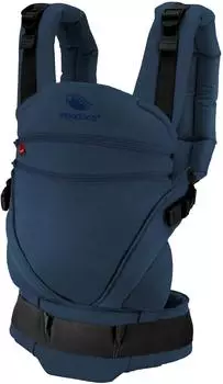 Manduca XT Babytrage Bio-Baumwolle 3 Tragepositionen Happy Wave