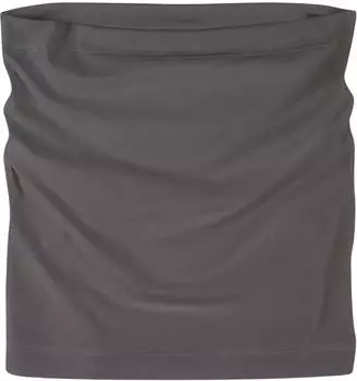 Hoppediz Bonding Top 2-in-1 Bauchband Bio-Baumwolle anthrazit, Gr. L (42-44)