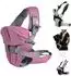 Moni Carry Go 2-in-1 Bauch- und Hüfttrage, rosa, 3 Monate bis 1 Jahr (110987)