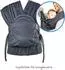 Infantino Hug & Cuddle verstellbares Hybrid-Tragetuch, dunkelgrau, 3,2-11,8kg (300092)