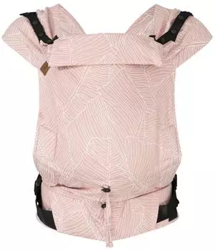 Hoppediz Primeo Babytrage aus Bio-Baumwolle, rosa (Grenada rose)