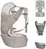 KIKKABOO Chloe Babytrage 3-in-1 Bauch-/Rückentrage, Hüftsitz, beige (31108010072)