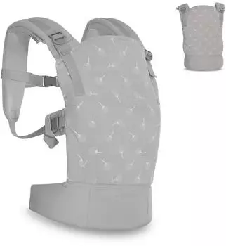 Lorelli Wally Babytrage ergonomisch, atmungsaktiv, grau (10010160001)