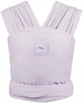 Manduca Sling elastisches Babytragetuch, Bio-Baumwolle, Monochrome Lavender (233-20-95-001)