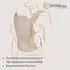 Lionelo Margareet Air Ergonomische Babytrage, atmungsaktiv, beige (LO-MARGAREET AIR BEIGE)