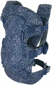 Infantino Flip 4-in-1 Babytrage, konvertierbar, navy floral (200143-00)