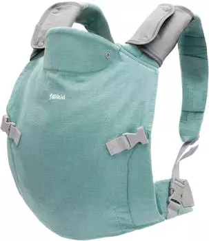 Fillikid MC04 Bauchtrage Baumwolle/Ramie eisblau (MC04)
