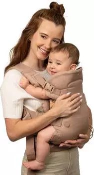 Infantino Babytrage Flip Luxe affogato