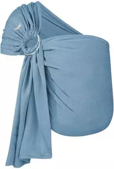 Hoppediz Ring-Sling Hamburg Ocean ultraleicht, 100% Baumwolle
