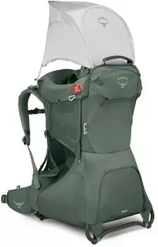 Osprey Cricket Poco Kindertrage mit Regencover, koseret green (10005971)