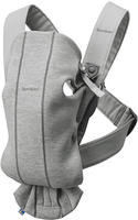 BabyBj&ouml;rn 021072, Babybj&ouml;rn Babytrage Mini 3D Jersey grau