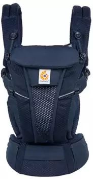 Ergobaby ergobaby Omni Breeze Babytrage - Softflex Mesh midnight blue