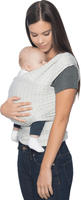 Ergobaby WLASKGRYSTP, Ergobaby Aura Wrap Tragetuch Strick, 490 cm grau