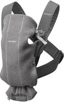 BabyBj&ouml;rn 021084, Babybj&ouml;rn Babytrage Mini 3D Jersey grau