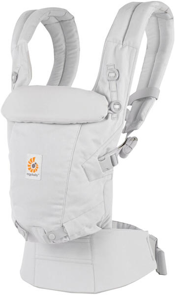 ergobaby Adapt SoftTouch Cotton Babytrage pearl grey