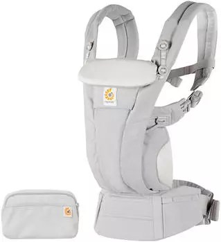 ergobaby Omni Dream Babytrage - Softtouch Cotton pearl grey